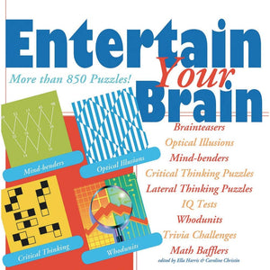 Entertain Your Brain: More than 850 Puzzles!,Used