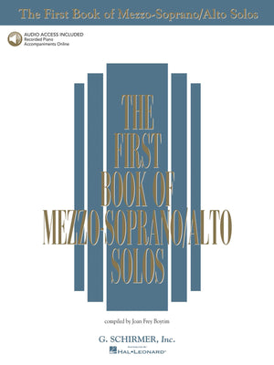The First Book Of Mezzosoprano/Alto Solos Book/Online Audio (First Book Of Solos),New