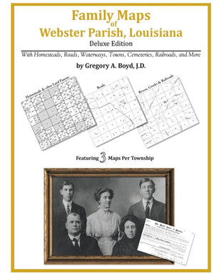 Family Maps of Webster Parish, Louisiana,Used