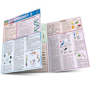 Biology 2 QuickStudy Laminated Reference Guide (QuickStudy Academic),New