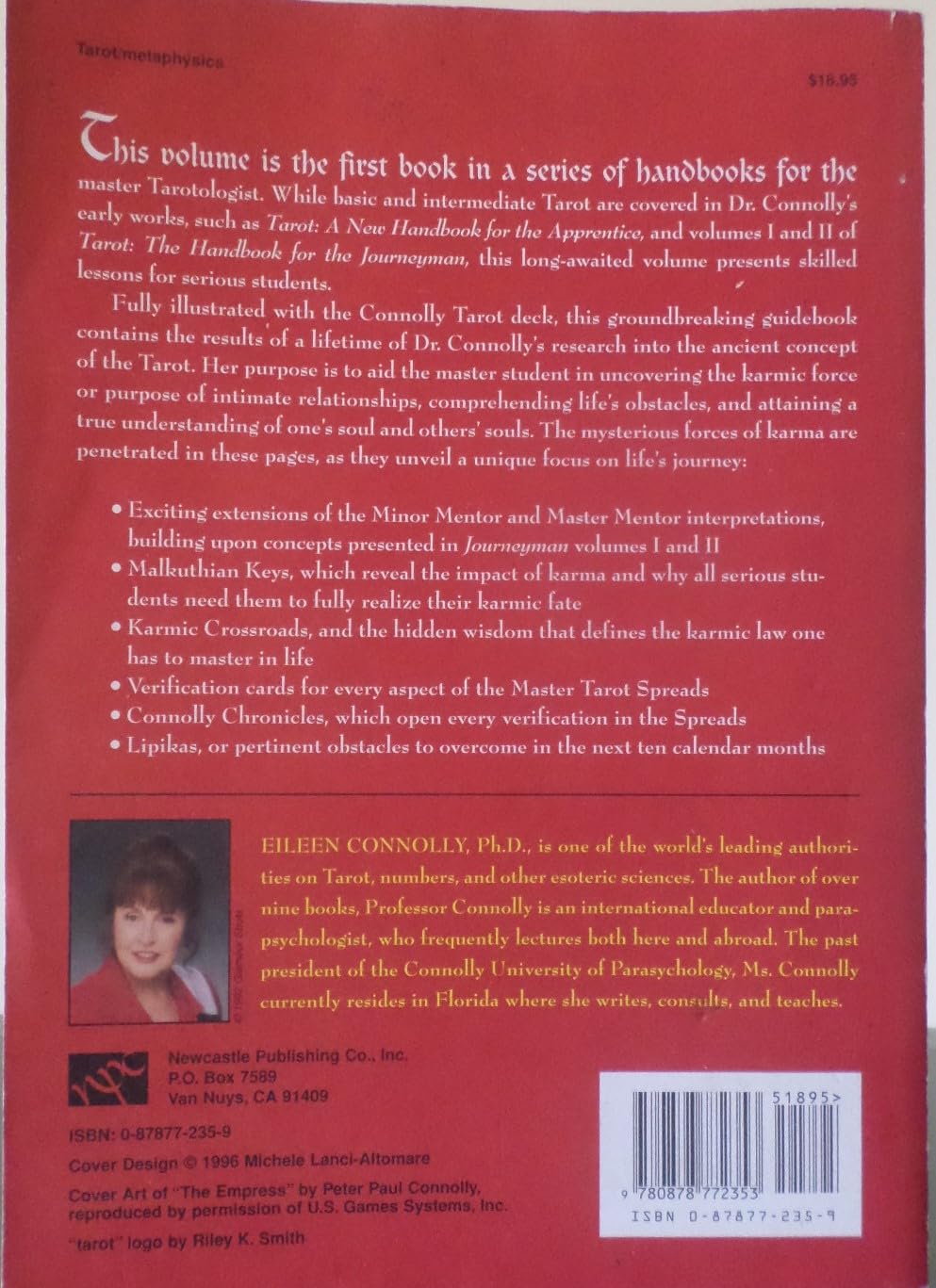 Eileen Connolly s Tarot: The First Handbook for the Master