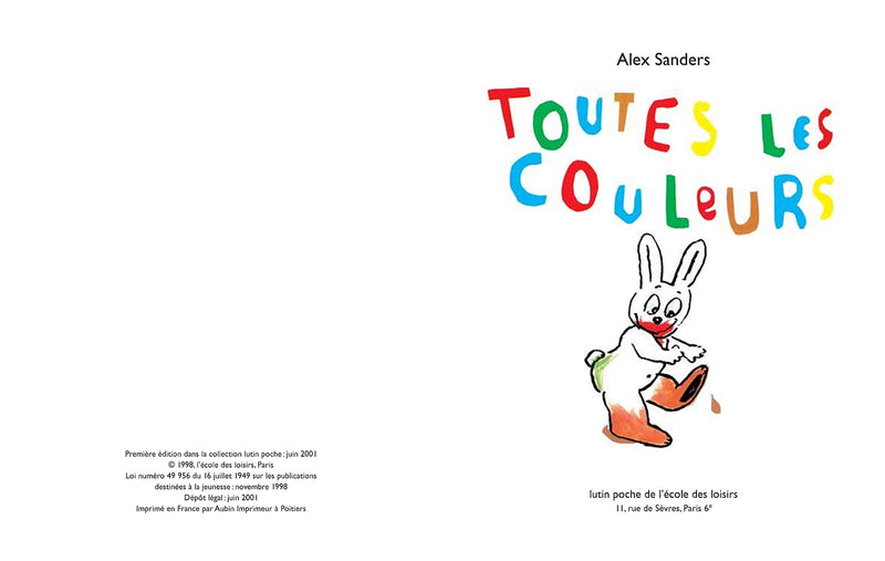 Toutes les couleurs,Used
