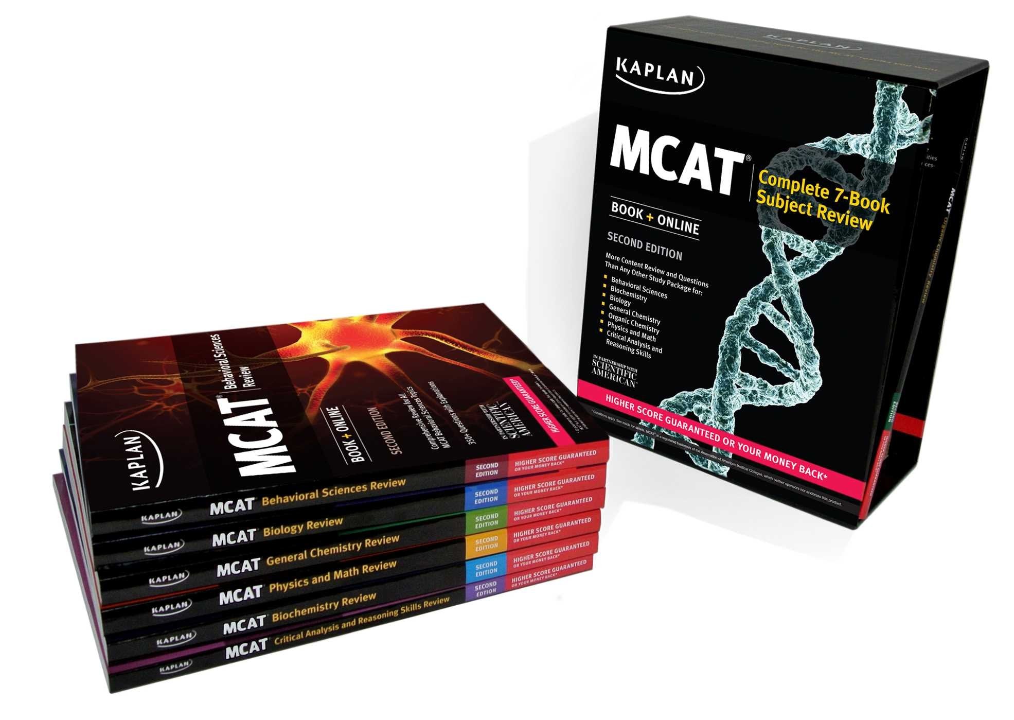 Kaplan Mcat Complete 7Book Subject Review: Book + Online (Kaplan Test Prep)