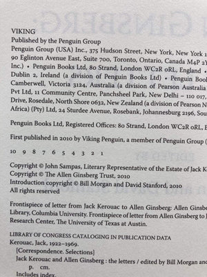 Jack Kerouac And Allen Ginsberg: The Letters,Used