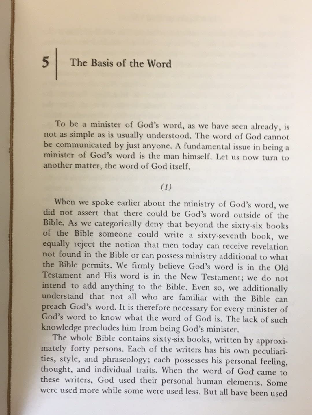 Ministry of Gods Word,Used