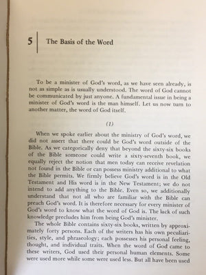 Ministry of Gods Word,Used