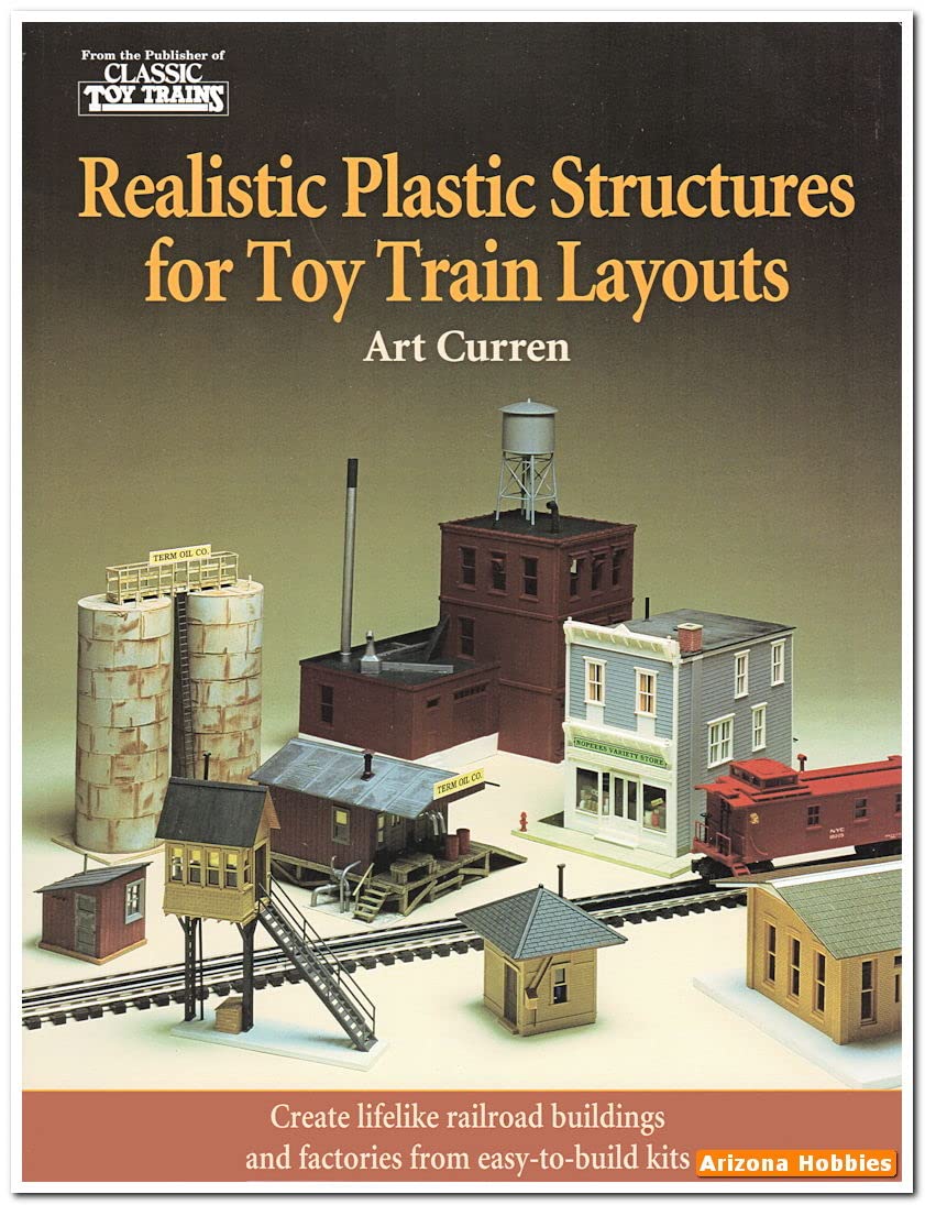 Realistic Plastic Structures for Toy Train Layouts,Used