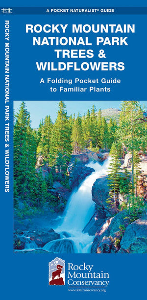 Rocky Mountain National Park Trees & Wildflowers: A Folding Pocket Guide To Familiar Plants (Wildlife And Nature Identification),Used