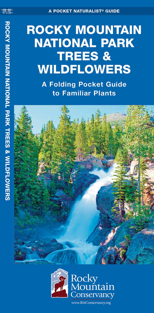Rocky Mountain National Park Trees & Wildflowers: A Folding Pocket Guide To Familiar Plants (Wildlife And Nature Identification),Used
