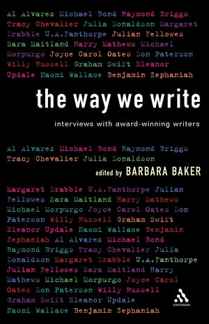 The Way We Write: Interviews with Awardwinning Writers,Used