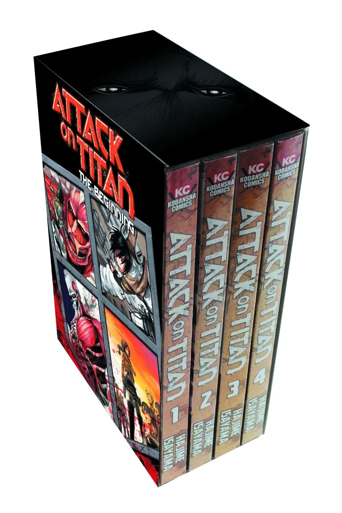 Attack on Titan: The Beginning Box Set (Volumes 14),Used