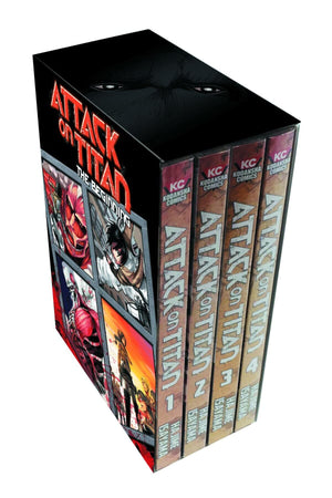 Attack on Titan: The Beginning Box Set (Volumes 14),Used