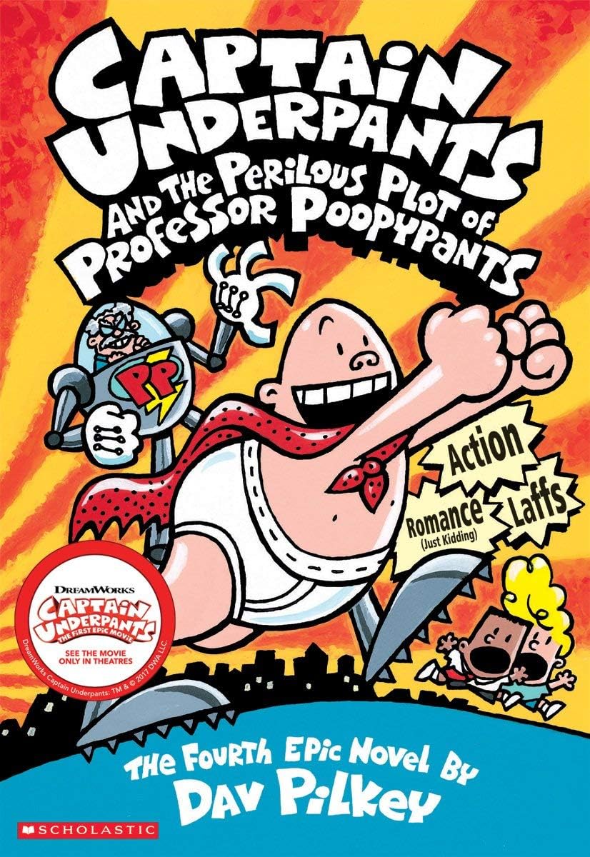 Captain Underpants And The Perilous Plot Of Professor Poopypants,New