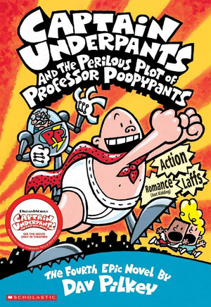 Captain Underpants And The Perilous Plot Of Professor Poopypants-used