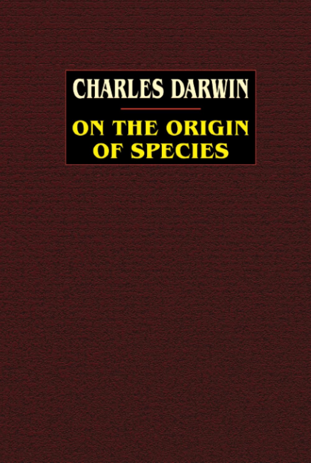 On the Origin of Species: A Facsimile of the First Edition,Used