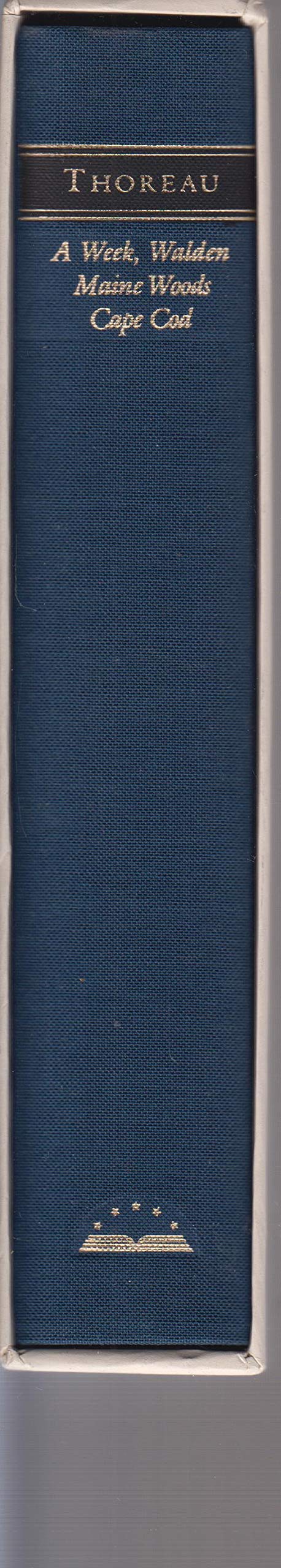 A Week on the Concord and Merrimack Rivers (The Library of America),New