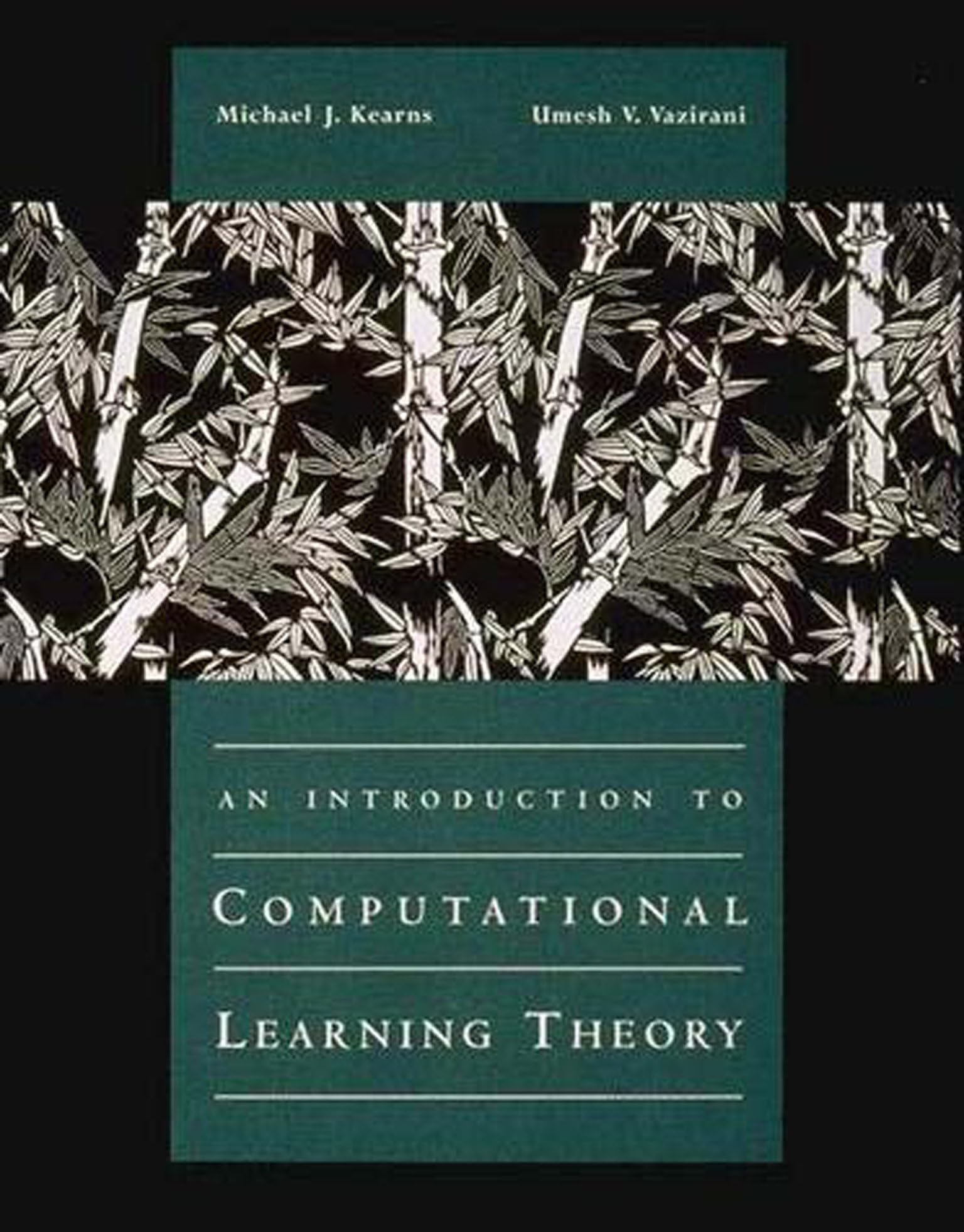 An Introduction to Computational Learning Theory (Mit Press),Used