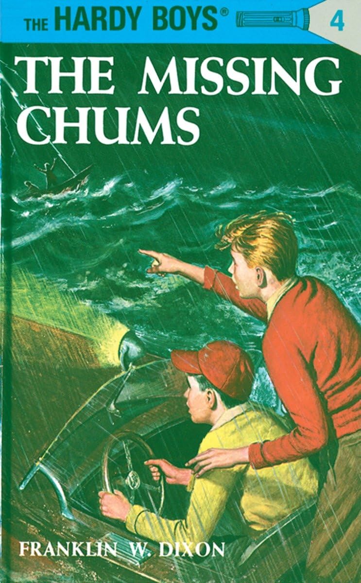 The Missing Chums (Hardy Boys, Book 4),Used