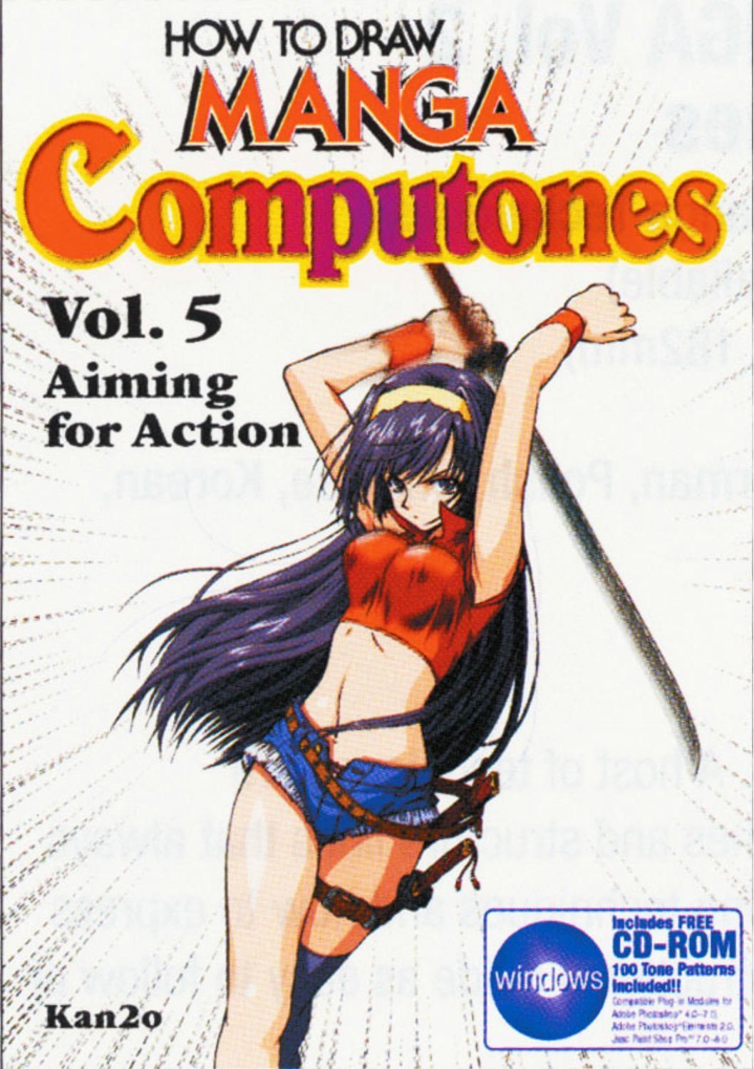 How To Draw Manga Computones Volume 5: Aiming For Action,New