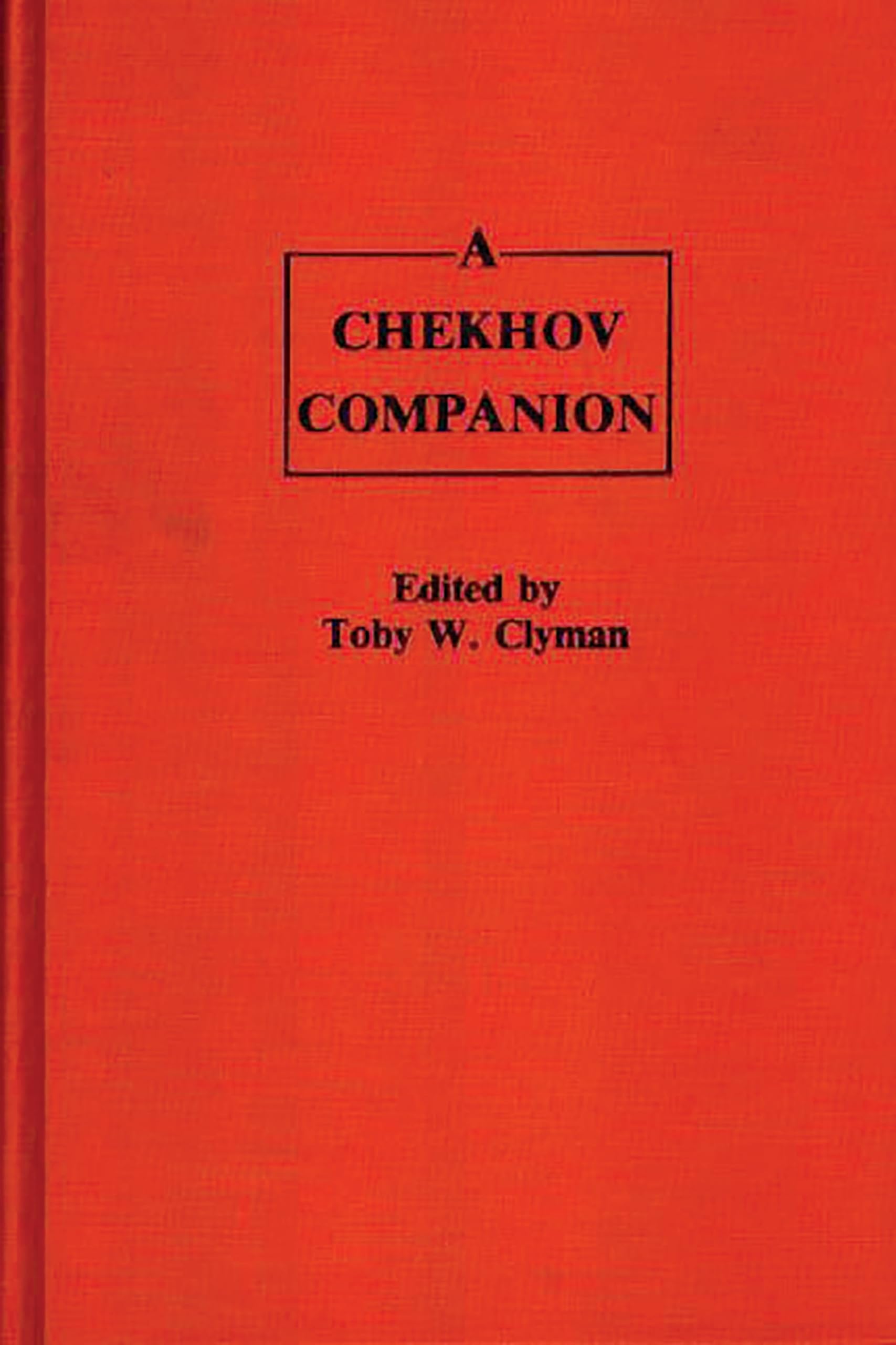 A Chekhov Companion,New