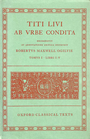 Ab Urbe Condita (Oxford Classical Texts) (Latin Edition),Used