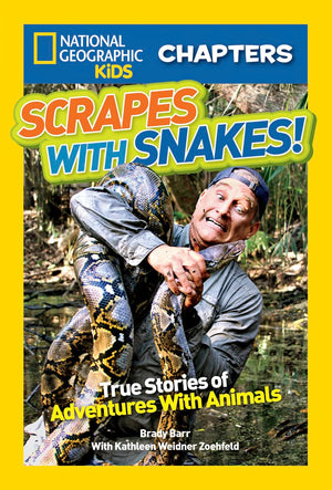 National Geographic Kids Chapters: Scrapes With Snakes: True Stories of Adventures With Animals (NGK Chapters),Used