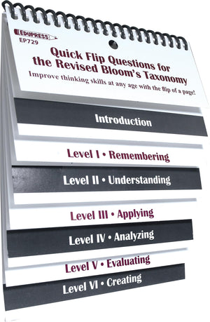 Quick Flip Questions for the Revised Bloom's Taxonomy,New