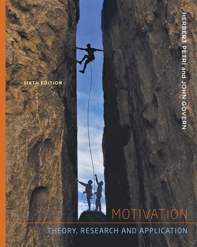 Motivation: Theory, Research, and Application,Used