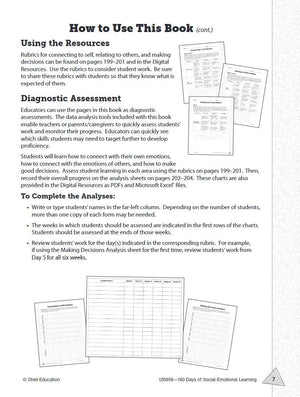 180 Days: SocialEmotional Learning for 2nd Grade Practice Workbook for Classroom and Home, Cool and Fun Practice Created by Tea,Used