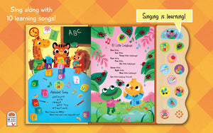 ABC & 123 Learning Songs: Interactive Children's Sound Book (11 Button Sound) (11 Button Sound Book),Used