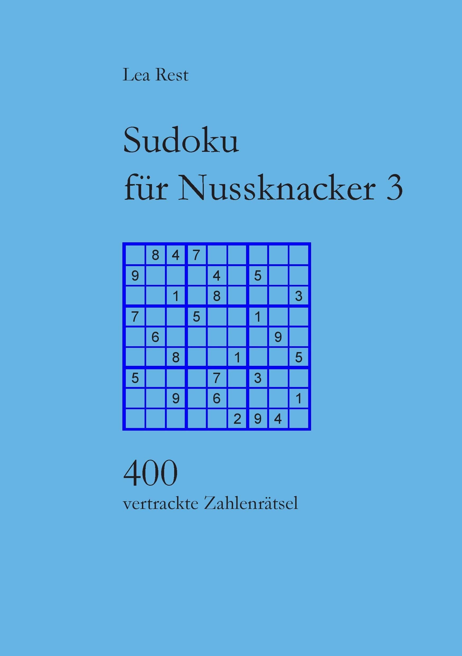 Sudoku fr Nussknacker 3: 400 vertrackte Zahlenrtsel (German Edition),Used