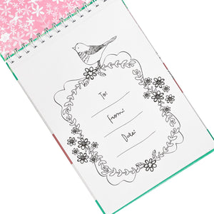 Joy for the Journey Wirebound Coloring Book  Hours of mindful calm, Creative Expression, Biblical Inspiration,Used