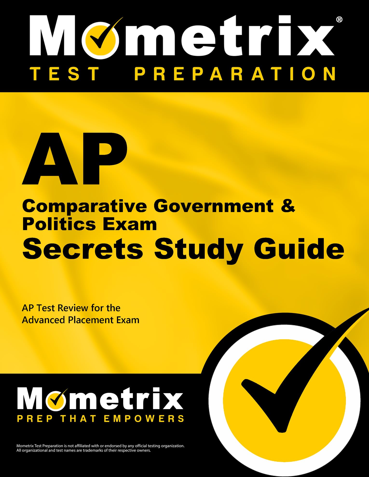 Ap Comparative Government & Politics Exam Secrets Study Guide: Ap Test Review For The Advanced Placement Exam,Used