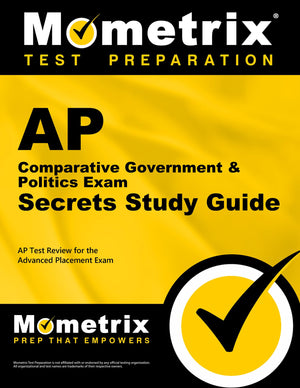 Ap Comparative Government & Politics Exam Secrets Study Guide: Ap Test Review For The Advanced Placement Exam,Used