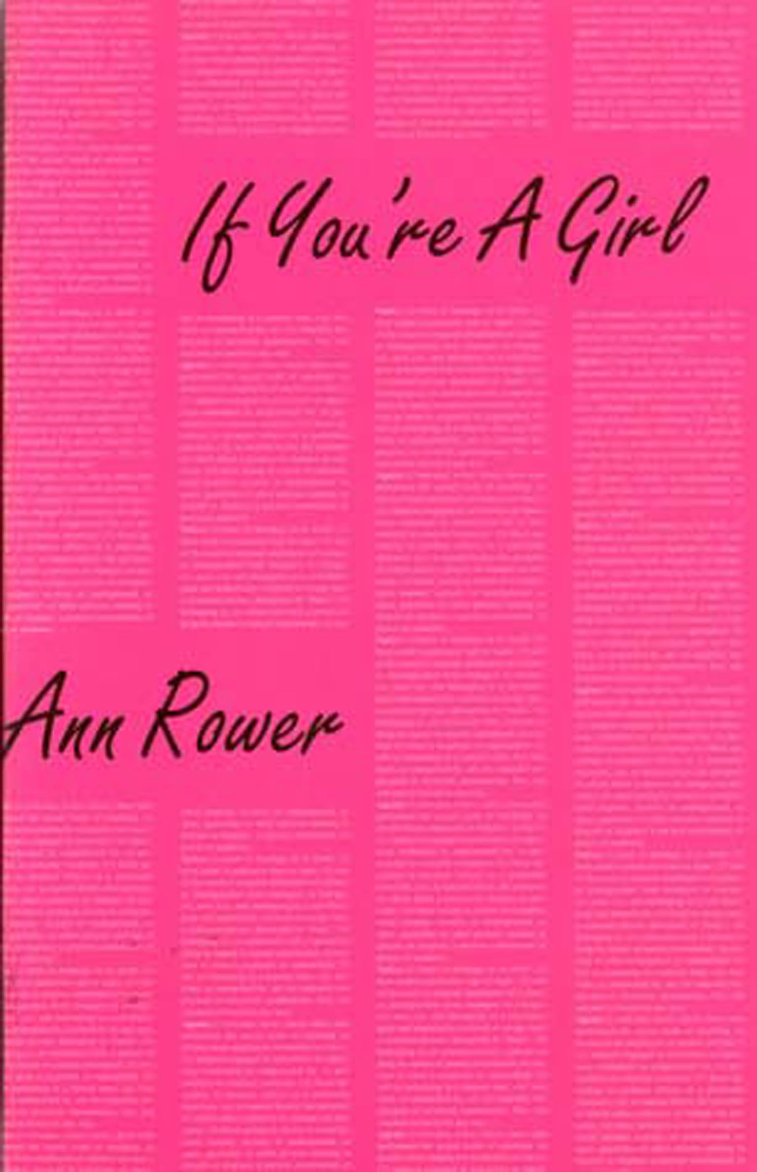 If You'Re A Girl (Native Agents),New