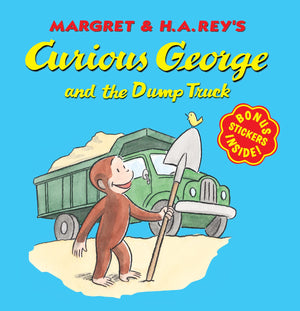 Curious George and the Dump Truck (8x8 with stickers),Used