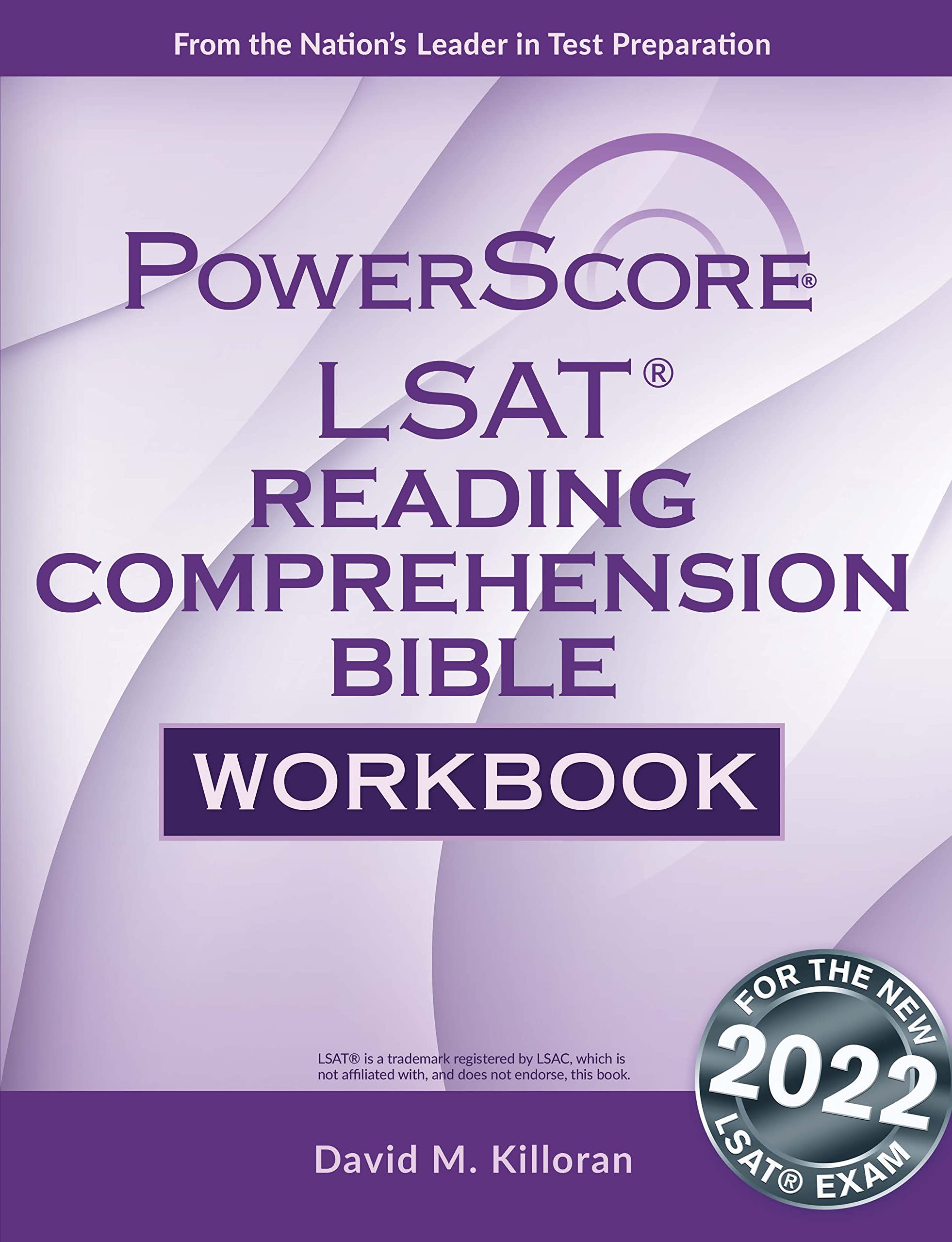 The PowerScore LSAT Reading Comprehension Bible Workbook,Used