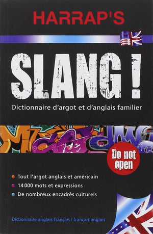 Harrap's slang  Dictionnaire d'argot anglais et americain (French Edition),Used
