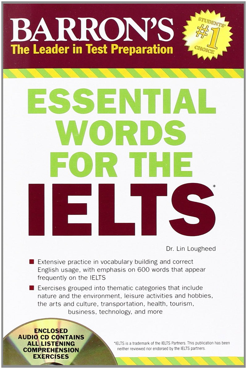 Barron's IELTS (Books & CDs) 2nd Edition,Used