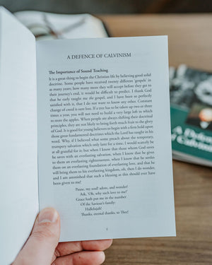 Defense Of Calvinism