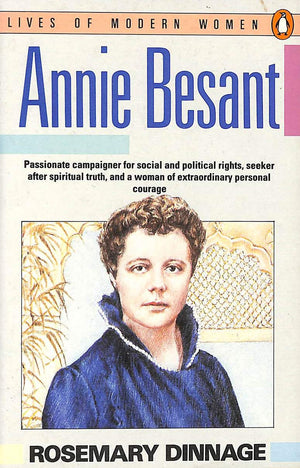 Annie Besant (Lives Of Modern Women),Used