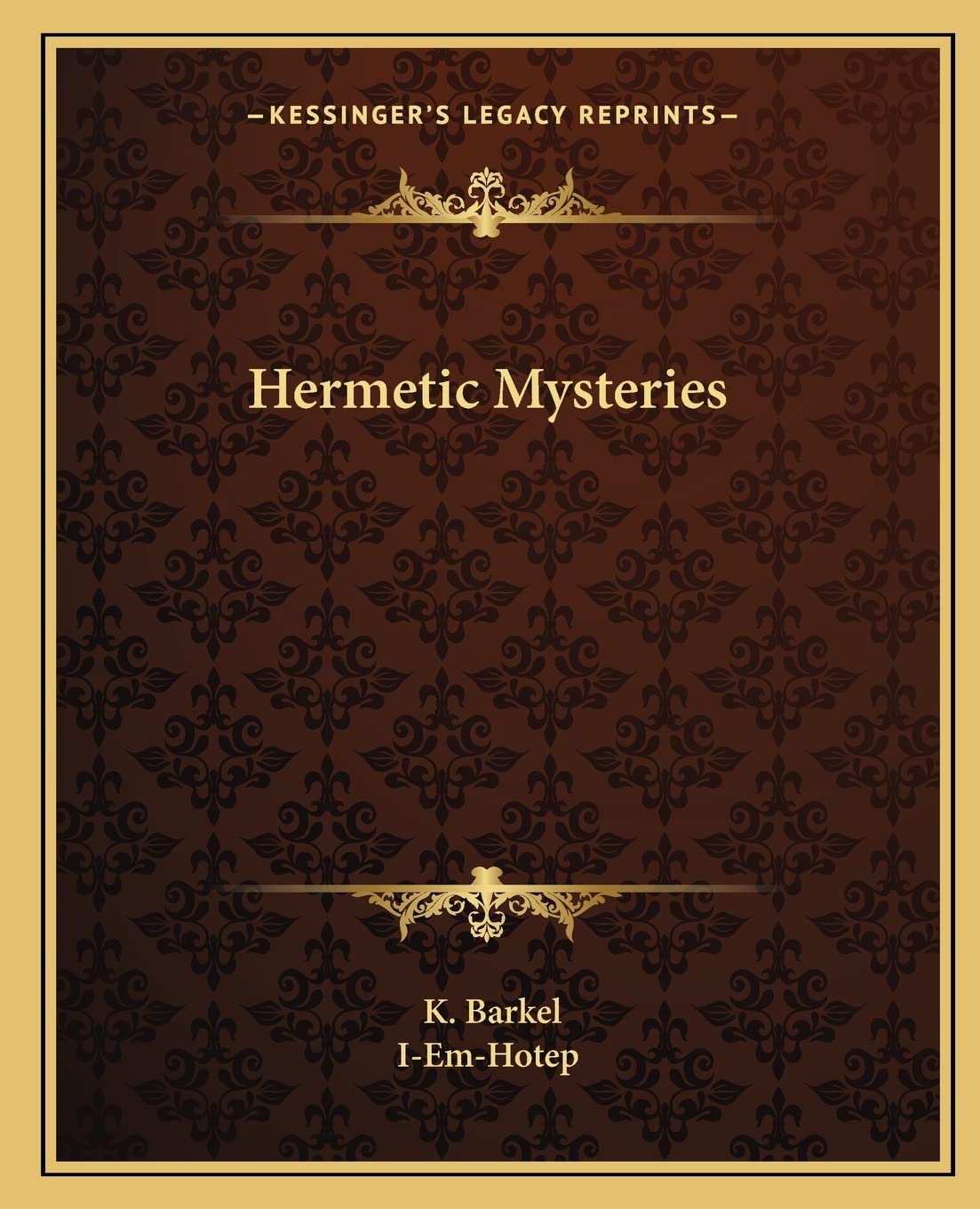 Hermetic Mysteries,New