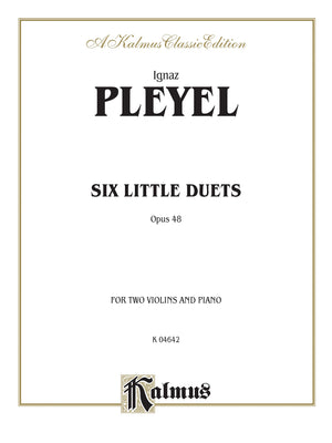 Six Little Duets, Op. 48 (Kalmus Edition),Used