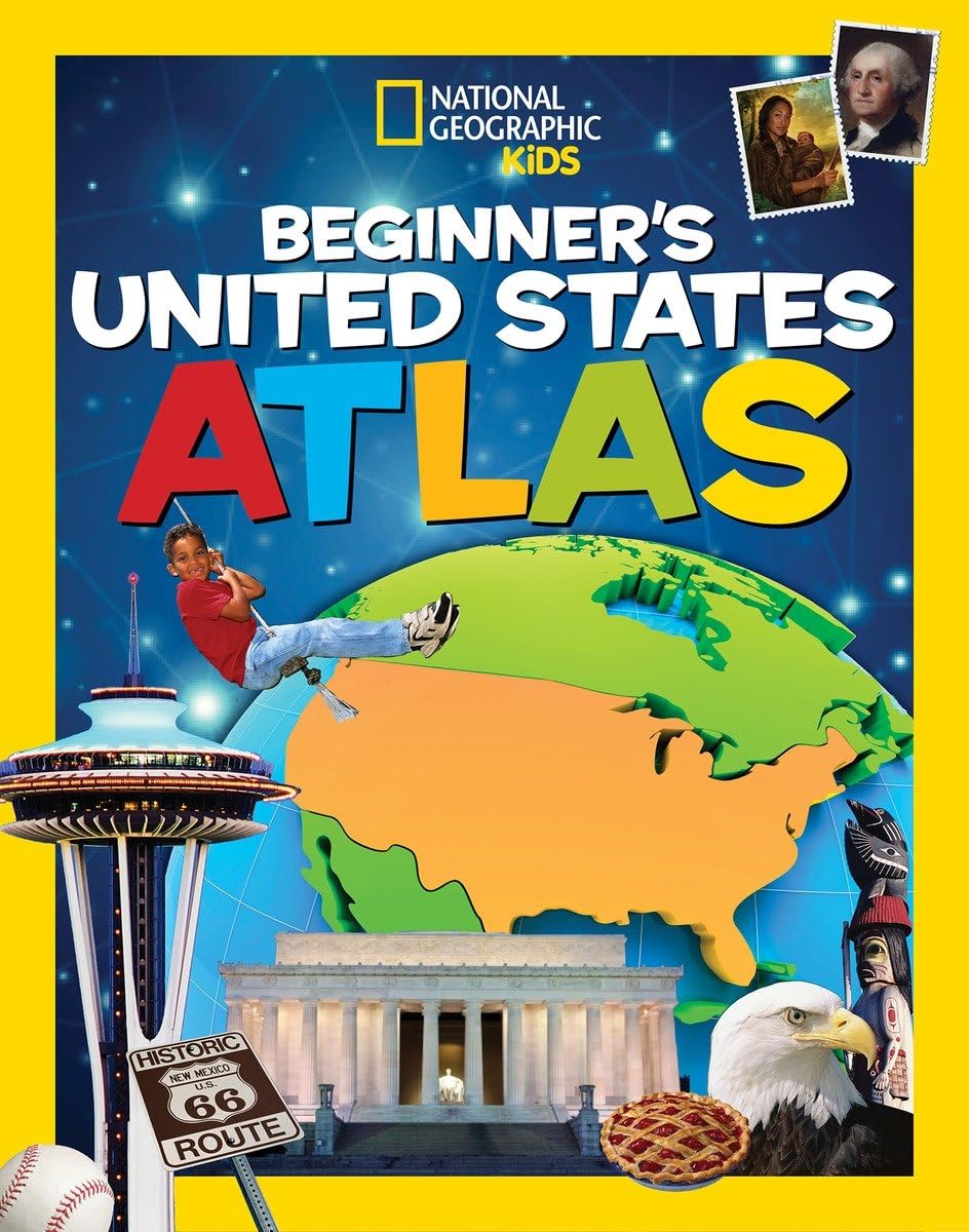 National Geographic Kids Beginner's United States Atlas,Used