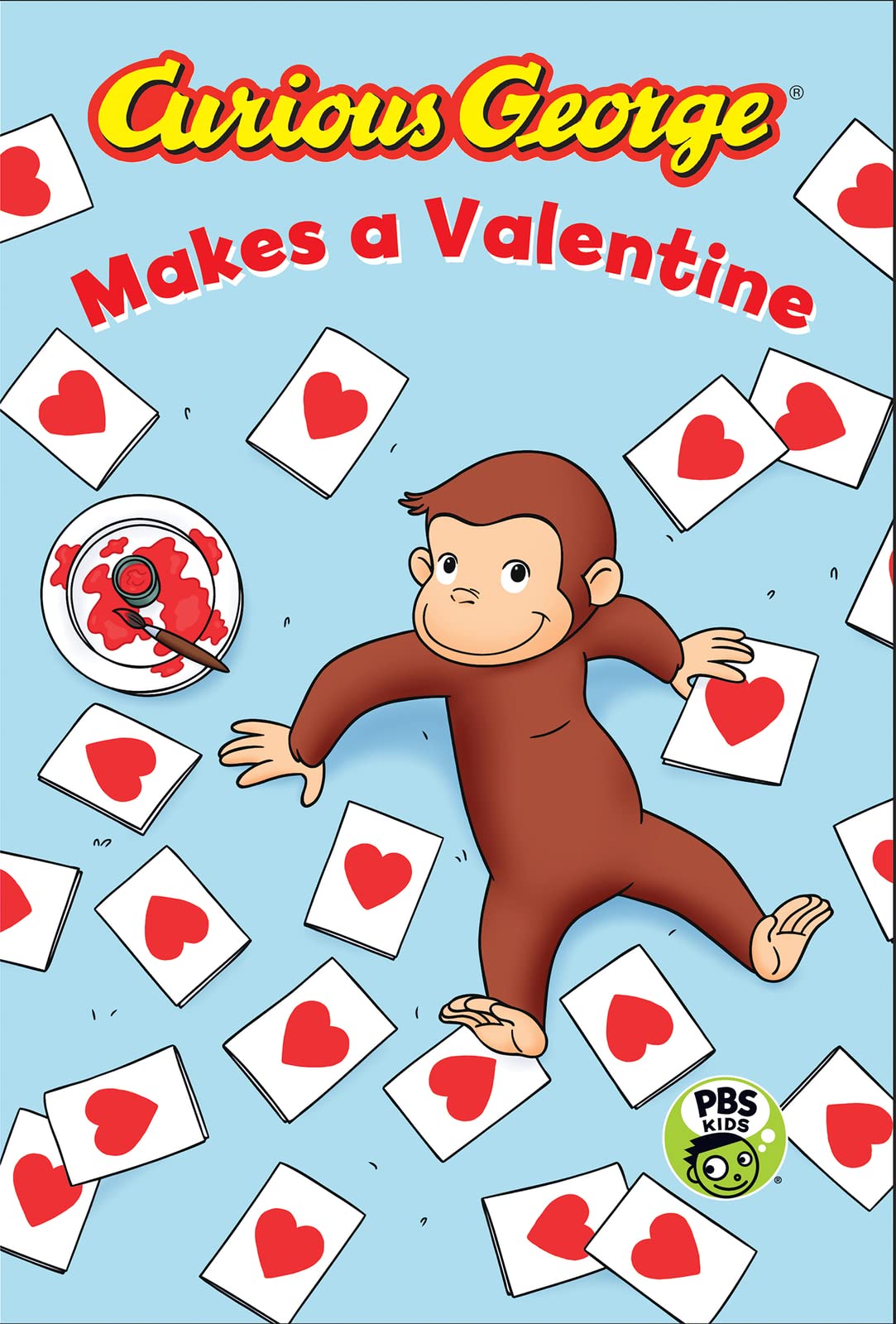 Curious George Makes a Valentine (CGTV Reader),Used