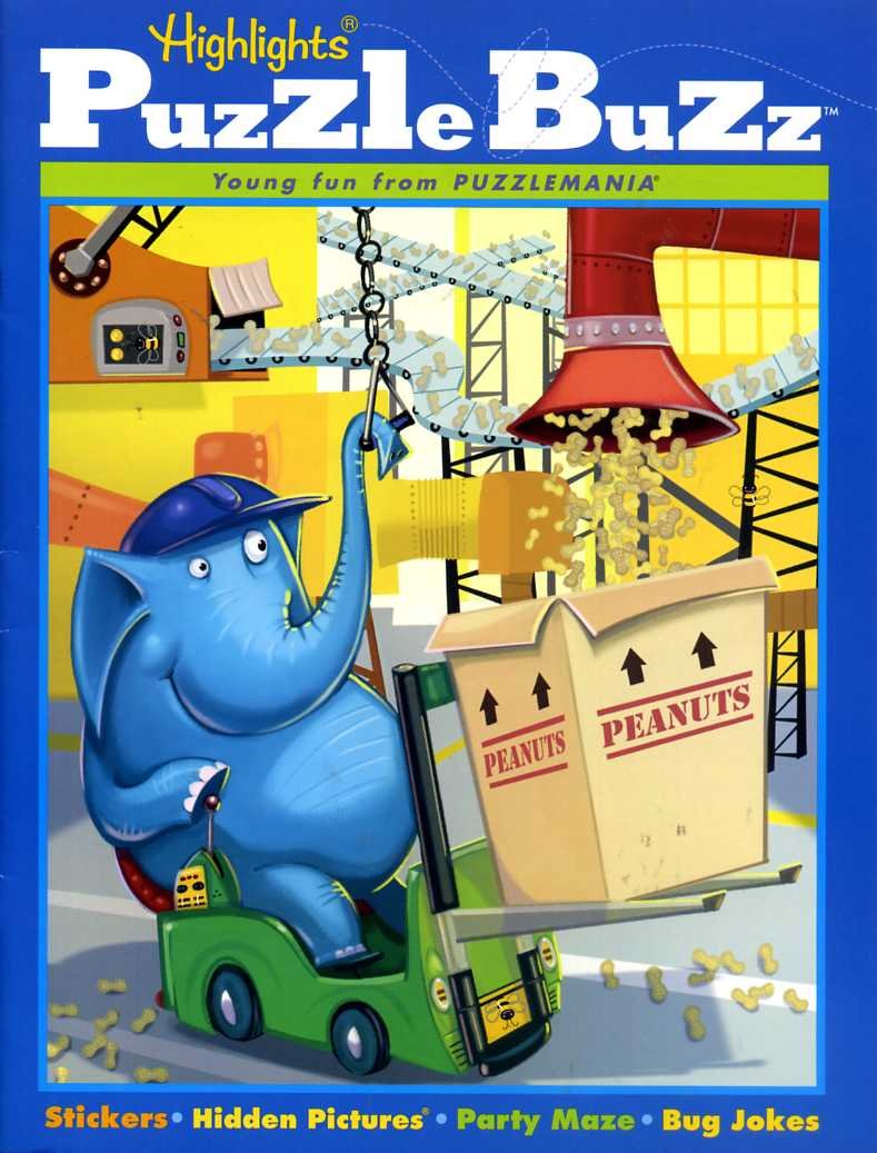 Highlights Puzzle Buzz 2007,Used