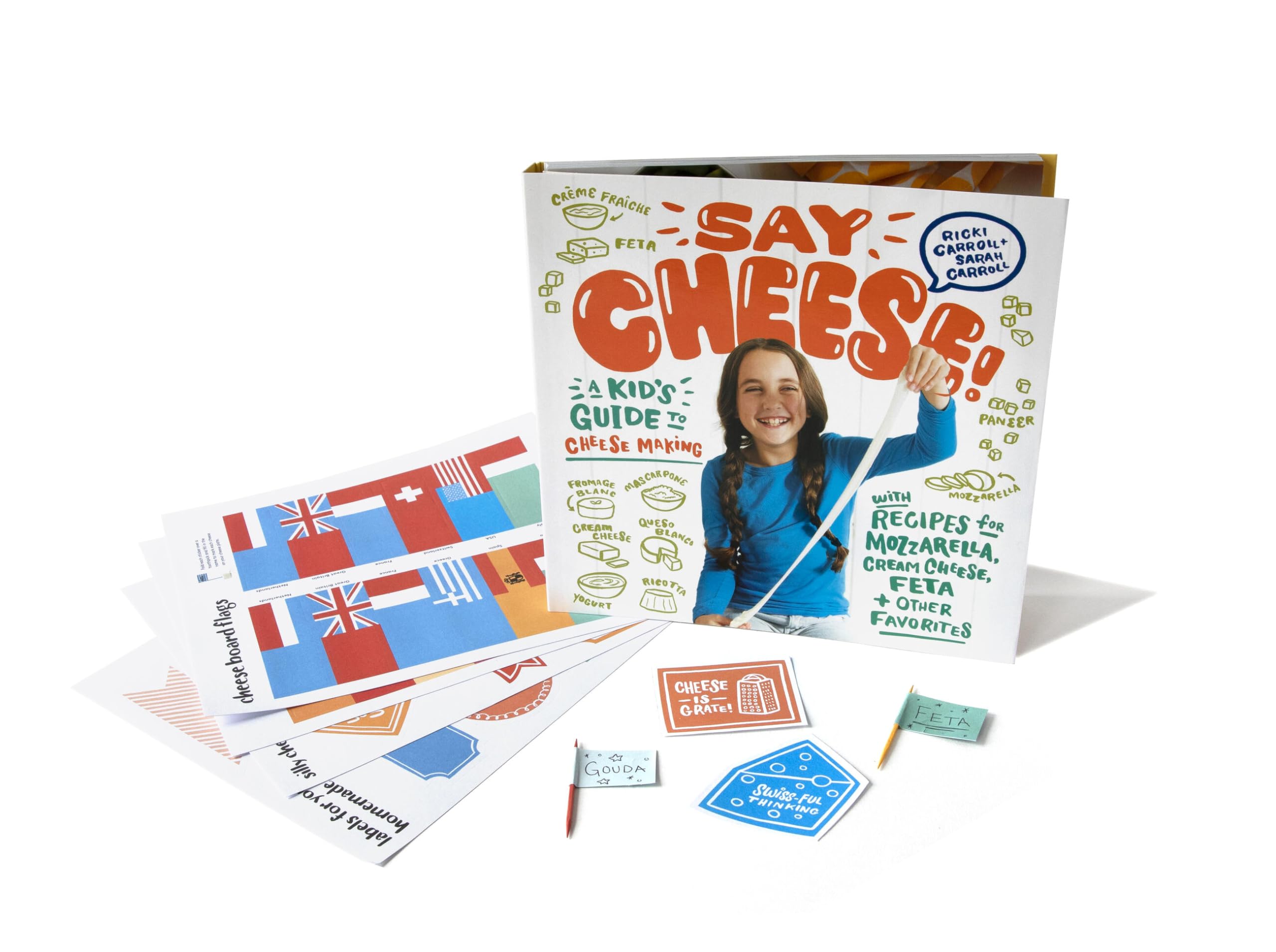 Say Cheese!: A Kids Guide to Cheese Making with Recipes for Mozzarella, Cream Cheese, Feta & Other Favorites,Used