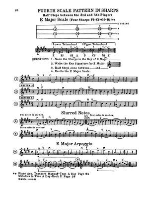 A Tune a Day  Violin: Beginning Scales,Used