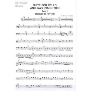 Suite for Cello and Jazz Piano Trio: Set of Parts,New