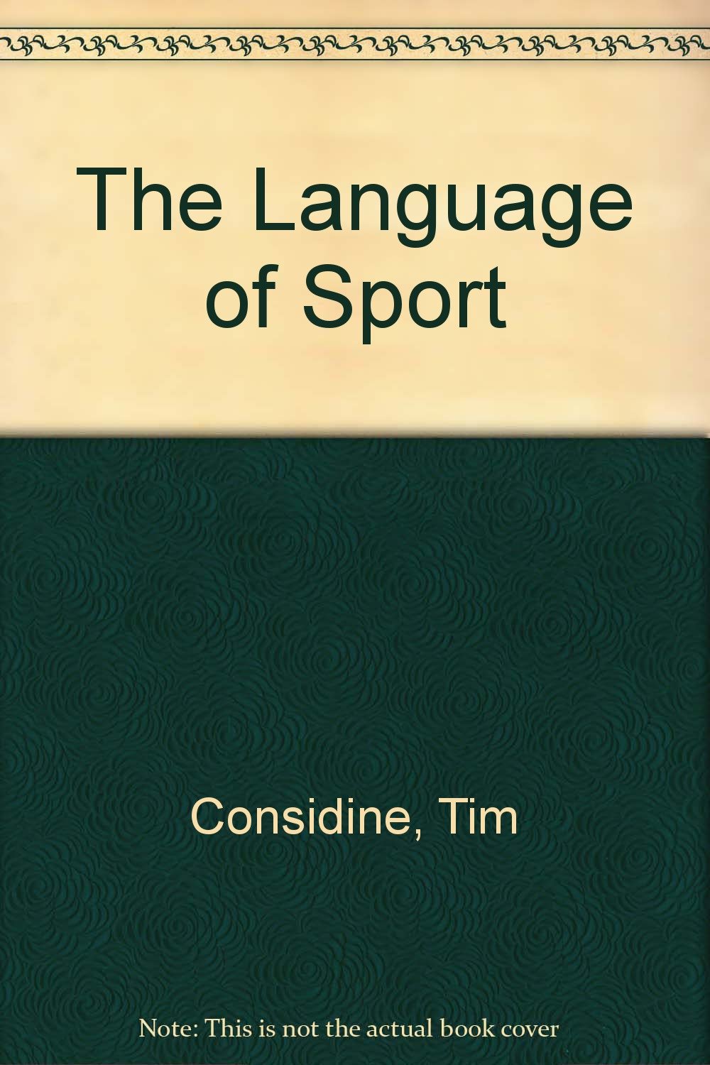 The Language of Sport,Used
